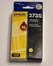 New Epson 273XL Yellow High Capacity Ink Cartridge (T273XL420) Exp 11/2015 picture
