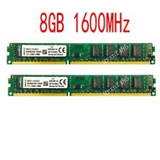 Kingston 16GB 2x 8GB 1600MHz PC3-12800 DDR3 KVR16N11/8 CL11 DIMM Memory SDRAM BT picture