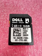 Dell 0583VN 16GB iDRAC vFlash SD HC C10 SD Card Module 13 Gen R630 R730 583VN picture