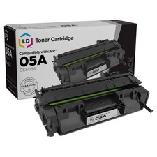 LD Compatible Replacement 05A CE505A Black Fits for HP Laserjet P2055d P2055dn picture