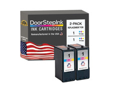 DoorStepInk Compatible Ink Cartridge For Lexmark 18C0781 Series 1 Twin Color-USA picture