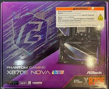 [READ] ASRock X870E NOVA WIFI AM5 AMD DDR5 X870E SATA 6Gb/s ATX Motherboard picture