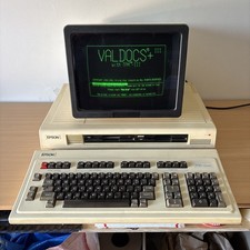 Epson QX-10 Desktop Computer System Model Computer - Monitor - Keyboard picture