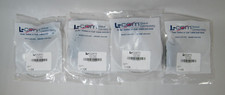 (4) L-COM IP67 RJ45 FEED THROUGH CABLE GUARD CG-GRJ 14.5