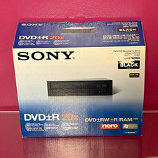 Sony DRU-V200A 20x Black Internal ATAPI/EIDE DVD±RW/DVD-RAM Drive still in box picture