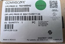 Two (2) Commscope UNP-6-DM-1U-24 Uniprise 24 Port Cat6 Panel 1U 760180042 picture