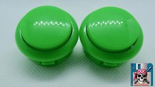🕹 COMPETITION PRO 2 x Button Green / Fire Buttons / Amiga / Atari / C64 🕹 picture