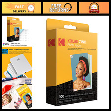 2x3 Premium Sticky-Backed ZINK Photo Paper (100 Sheets) - Compatible with Instan picture