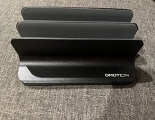OMOTON Vertical Laptop Stand, Double Desktop Stand Holder picture