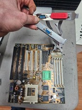 VINTAGE ASUS SP97-V SIS 5598 SUPER SOCKET 7 AT MMX INTEL AMD K5 K6 CYRIX MBMX40 picture