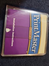 Print Master Platinum 12 Install & Program CDs & Art CDs 1 2 3 4 5 binder picture