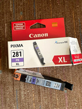 Canon Genuine Original CLI-281XL PB Photo Blue Inkjet Ink for TS8120/8220 picture