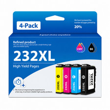 4pk 232XL Ink Cartridges  eplacement for WF-2930 XP-4200 XP-4205 picture