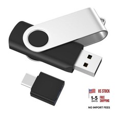 Flash Drive with Type C Adater, USB 2.0 Thumb Drive 128GB 1 Piece picture