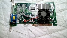 GAINWARD NVIDIA RIVA TNT2 M64 AGP 32MB SDRAM 9909-40 ICUVGA-GW909F GRAPHICS CARD picture
