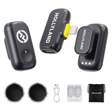 Hollyland LARK A1 Mini Duo 2-Person Wireless Microphone with Lightning Connector picture
