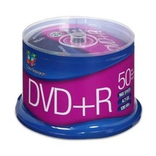 Color Research DVD+R 50 Pack 16X 120 Mins 4.7GB. New. Sealed. picture
