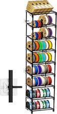 9-Tier 3D Printer Filament Storage Rack, Holds Up to 54 1kg Spools, Space-Saving picture