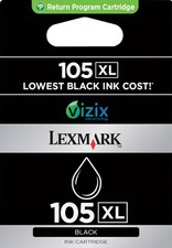 New Genuine Lexmark 105XL Black Ink Cartridge Prestige Pro805 picture