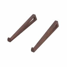 2x Portable Foldable Wooden Laptop Stand – Ergonomic 12° Adjustable Angle Riser picture
