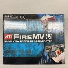 ATI FireMV 2250 256MB DDR2 PCI Express x 16 Video Graphics Card 100-505175 NEW picture