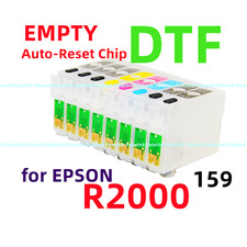 Empty Refillable Ink Cartridge R2000 Printer T159 159 DTF Printing ARC chip* picture