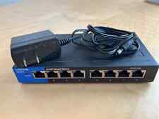 Linksys SE3008v2 8-Port Gigabit Ethernet Switch - Used with Power Adapter picture