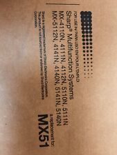 Genuine Sharp MX-51NT-BA Black Toner For MX4110N/4111N/5110N picture