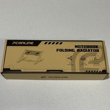 PCONLINE Notebook Folding Radiator - Black NIB picture
