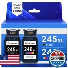 TOKYOINK 245XL Ink Cartridges Replacement Canon 245XL 246XL Combo Pack 245XL picture