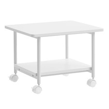 VASAGLE 2Tier Printer Stand with Locking Wheels, Under Desk Printer Table picture