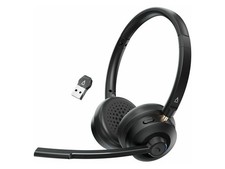 Creative Chat Wireless On-Ear Headset with Noise-Cancelling Boom Mic, Wireless picture