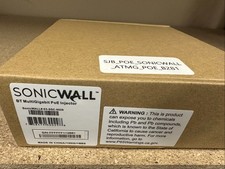 SonicWall 02-SSC-0029 BT PoE++ Injector MultiGig SonicWave NEW picture