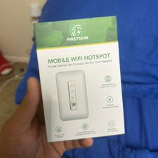 FIRSTNUM Mobile WiFi Hotspot 4G LTE Wi‑Fi 6 Unlocked USB‑C White picture