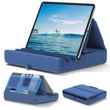 KDD Tablet Pillow Holder, Foldable iPad Stand for Lap, Bed and Desk -Tablet S... picture
