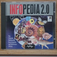 Infopedia 2.0 SoftKey Multimedia Encyclopedia & Reference Library Cd-rom Win 3.1 picture