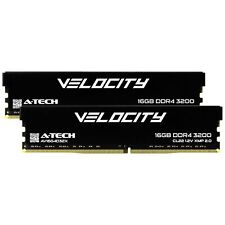 A-Tech Velocity RAM 32GB 2x16GB DDR4 3200MHz PC4-25600 XMP 2.0 UDIMM 1.2V Non... picture