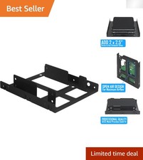 Versatile 2.5” to 3.5” Internal Mounting Kit for SSD/HDD - Easy Install Included picture