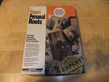 VTG 1991 EXPERT PERSONAL ROOTS PC COMPUTER SOFTWARE GAME IBM 3.5