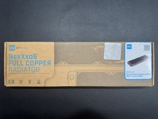 Alphacool NexXxoS ST30 Full Copper 360mm PC Water Cooling Radiator Black 14158 picture