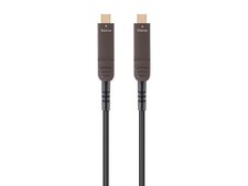 Monoprice USB 3.1 Type-C to Type-C Video Cable - 50ft, 4K@60Hz, Fiber Optic, AOC picture