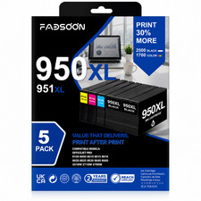 950XL 2BK 951XL 3PK High Yield Ink OfficeJet Pro 8600 8610 8620 8625 8630 8640 picture