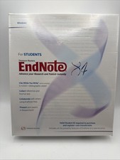 Endnote X4 Workstation for (PC Windows) Research Publishing Brand New Sealed picture