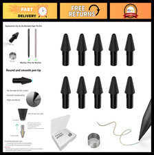10pcs Replacement Tips for Remarkable Paper Pro Marker Pen - Black Nibs 10-Pack picture