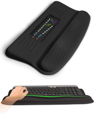 Ergonomic Wave Wrist Rest with Keyboard Stand, Cushioned Palm Rest, Comfortable picture