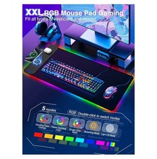Magnetic Charging Mouse Pad 31.5x15.75, 15W Fast Wireless Charging Desk Mat, XXL picture
