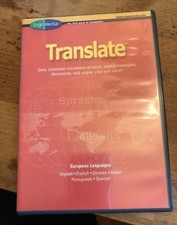 Translate European Languages Logo Media CD-ROM picture