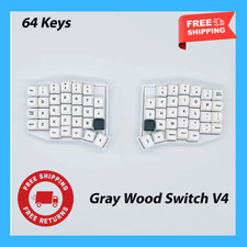 Sofle 66 Wireless Split Mechanical Keyboard 2.4G Hot Swap VIAL Ergonomic picture