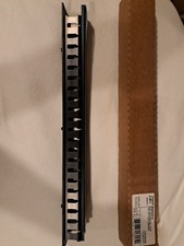 Legrand 19 Inch Closed Cover Finger Duct Cable Management Panel picture