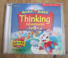 Reader Rabbit: Thinking Adventures Ages 4-6 (2 Discs) CD/CD-ROM Interactive picture